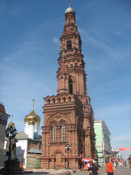 Богоявленская колокольня в Казани